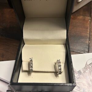Elegant Silver Hoop Earrings